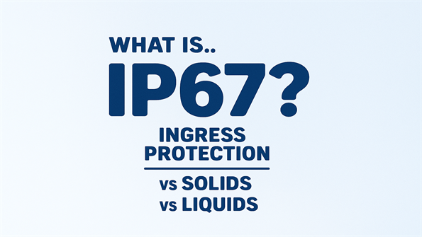 What Is IP67 Waterproof and Why It Matters