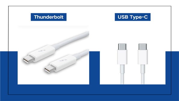 Thunderbolt 和 USB-C 是一样的吗?