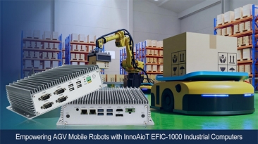Empowering AGV Mobile Robots with InnoAioT EFIC-1000 Industrial Computers